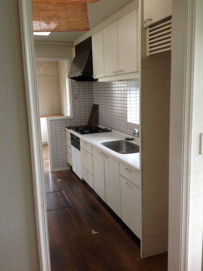 キッチン交換BEFORE